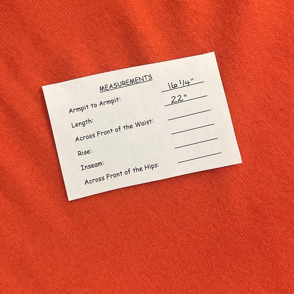 J. CREW Three-Quarter Sleeve Everyday Cashmere Crewneck Sweater Orange X-Small - Picture 12 of 12